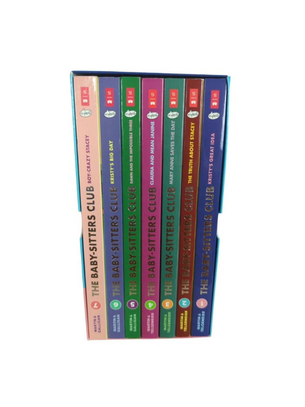 Baby-Sitters Club Graphix Box Set Books 1-7 Ann M Martin ISBN 9781338603637 - Picture 3 of 11